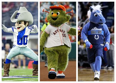 The Best And Worst Texas Sports Mascots Because Why Not