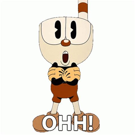Ohh Cuphead Sticker Ohh Cuphead The Cuphead Show Discover Share Gifs