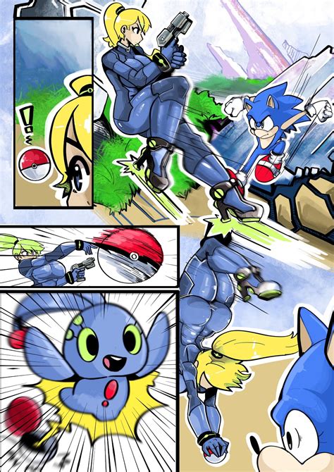 Sonic And Samus Bodyheart Swap By Onatart Rsonicthehedgehognsfw