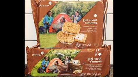Girl Scout Cookies Little Brownie Bakers Smores Vs Abc Bakers Smores