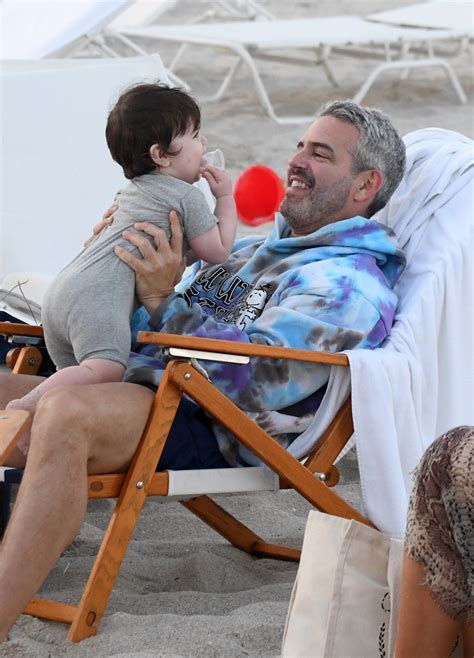 Andy Cohen Hits Miami With 10 Month Old Son