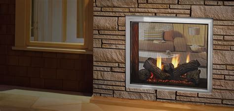 Fortress See Through Gas Fireplace Quadra Fire