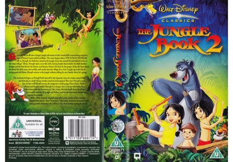 Jungle Book 2 The 2003 On Walt Disney Home Video United Kingdom Vhs Videotape