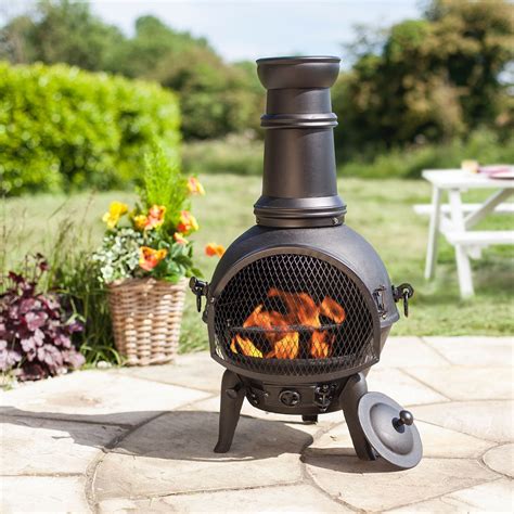 20 Metal Chiminea Fire Pit