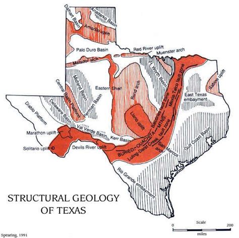 Structural Geology Of Texas Permian Basin And Geology In 2019