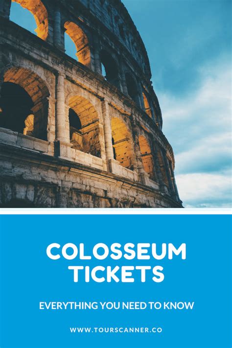 Colosseum Tickets Price Everything You Should Know Price 2024