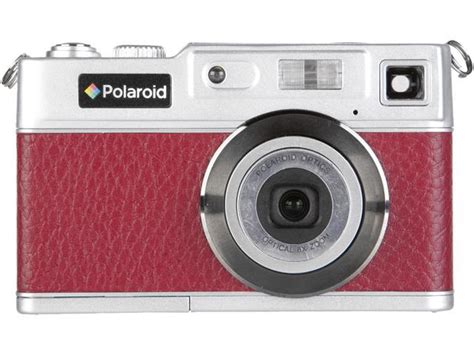 Polaroid Retro 180 Mp Camera With 24 Preview Screen Red