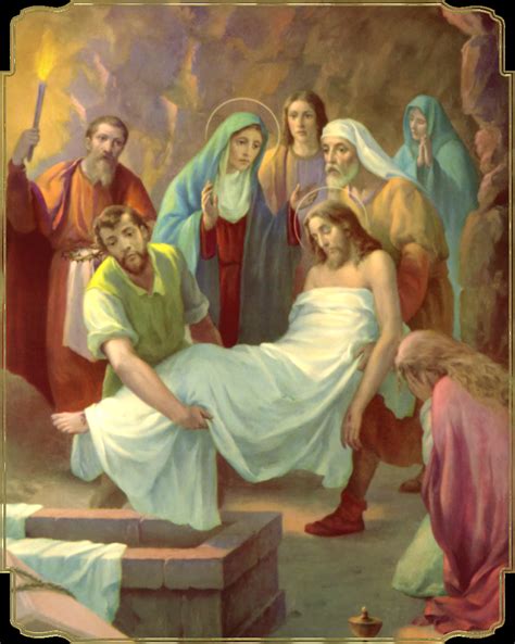 Día de la sepultura de dios. THE STATIONS OF THE CROSS