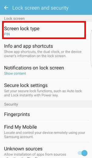 Galaxy S7 Lock Screen Galaxy S7 Guides