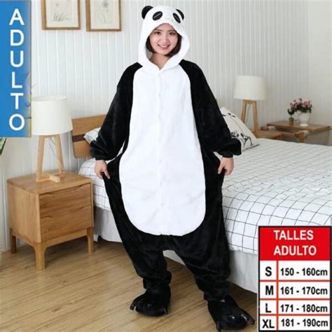 Pijama Kigurumi Con DiseÑo Panda Adulto Mi Estilo