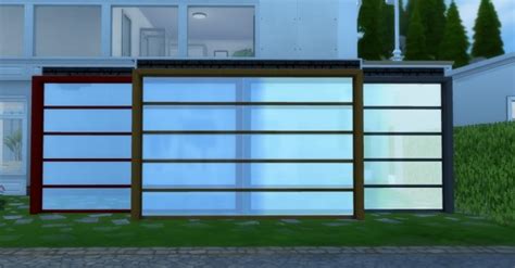 Garage Doors By Adonispluto At Mod The Sims Sims 4 Updates