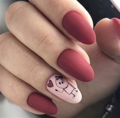 59 Mejores Diseños De Uñas En Tendencia 2019 Valentines Nails