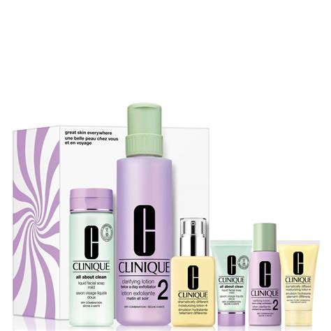 Clinique Great Skin Everywhere Set For Dry Combination Skin Worth 176