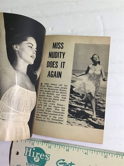Show Magazine Diane Webber Marguerite Empey Pin Up 1956 Etsy