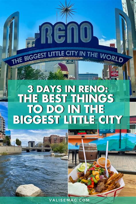 3 Days In Reno The Best Things To Do In The Biggest Little City Nevada Travel Reno Nevada