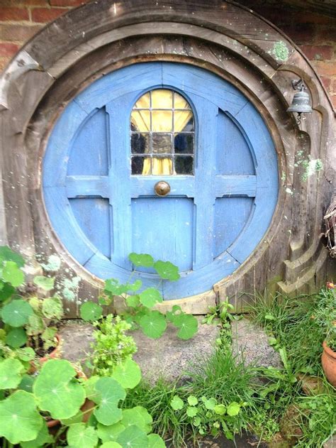 Bilbo Baggins Front Door Quote Door Design Home Door Blue Hobbit Door A