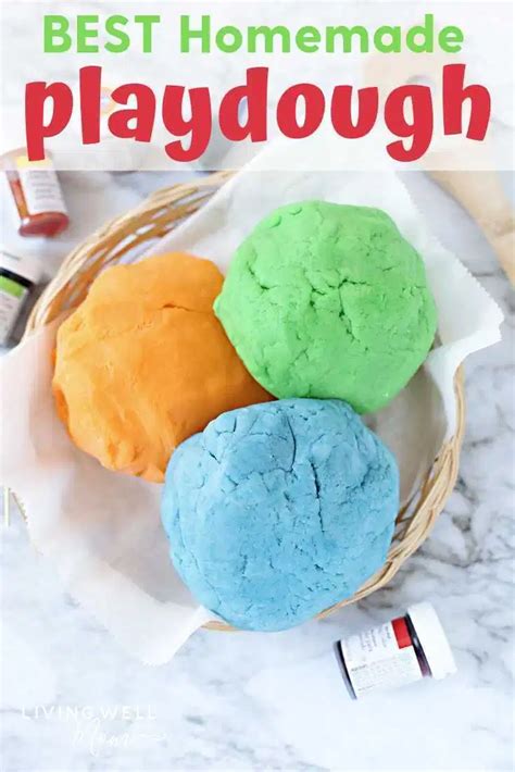 How To Make Easy Soft Homemade Playdough With Simple Ingredients You