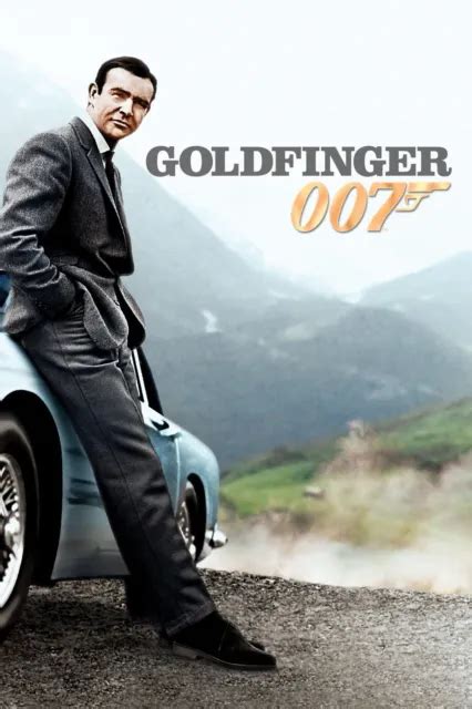 GOLDFINGER MOVIE Poster X James Bond Sean Connery Pussy Galore PicClick