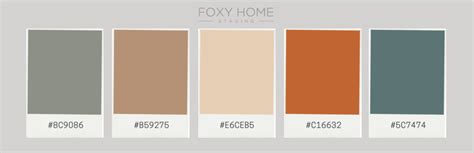 7 Earthy Colour Palette Ideas For Your Home Foxy Home Staging