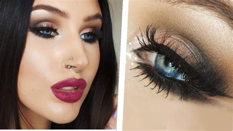 Arab Inspired Double Winged Eyeliner Smokey Eye Makeup Tutorial Youtube