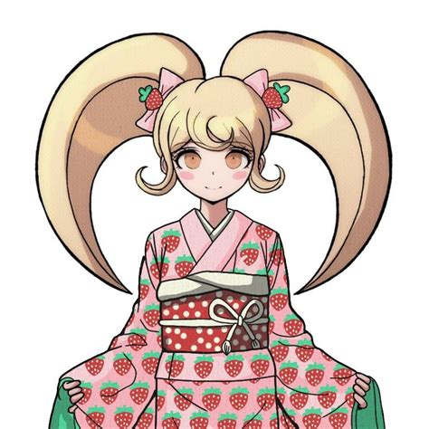 Hiyoko Saionji Danganronpa Sprite Edit Strawberry Outfit Matching With