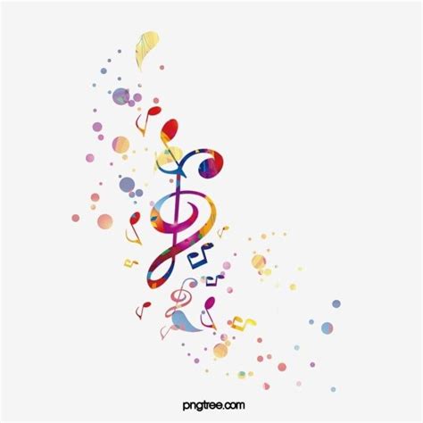 Colorful Music Notes Png E Psd Music Clipart Music Notes Musical