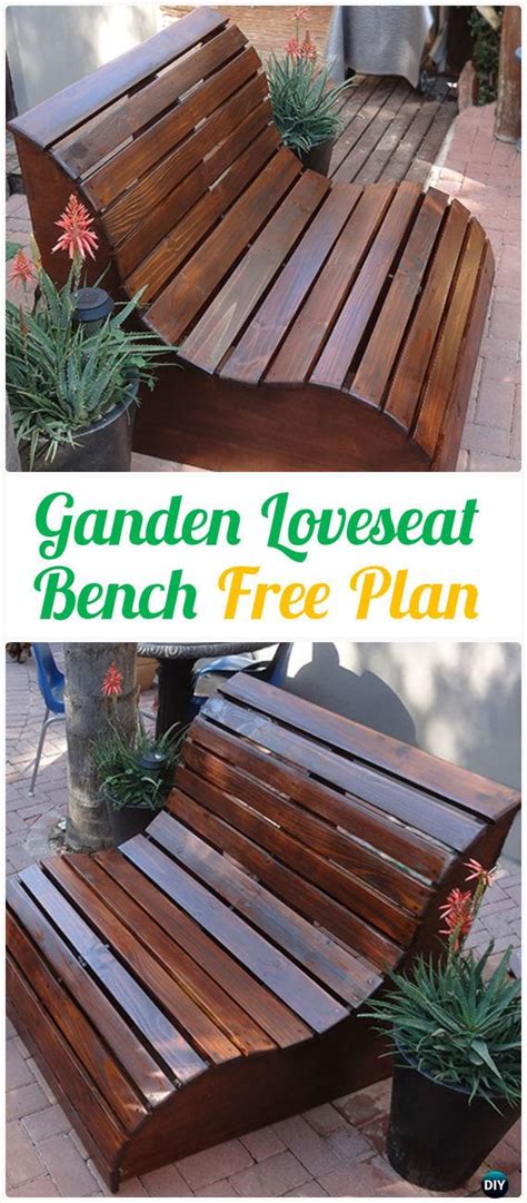 Diy Outdoor Garden Bench Ideas Free Plans Instructions
