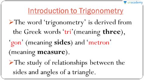 CBSE Class 10 - Meaning of Trigonometry and its Ratio Offered by Unacademy