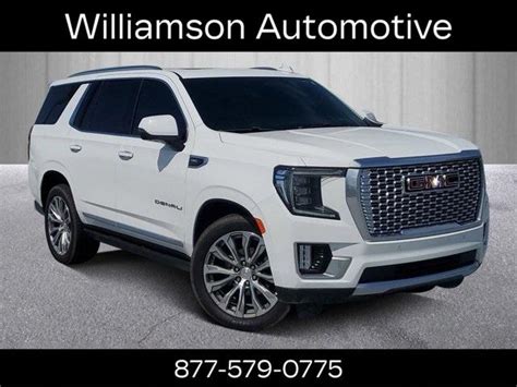 Used White 2021 Gmc Yukon For Sale In Miami 326787mt