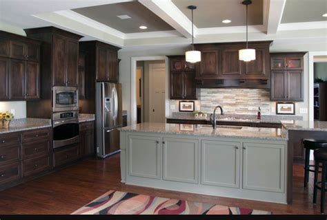 Painting Kitchen Island Different Color - Councilnet