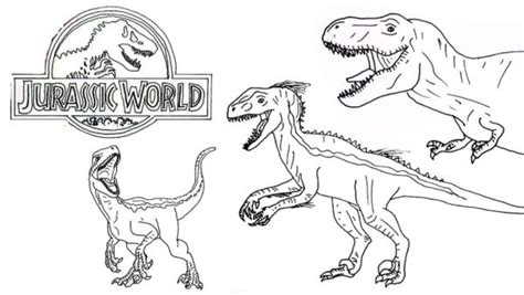 Jurassic World Camp Cretaceous Coloring Pages Artofit