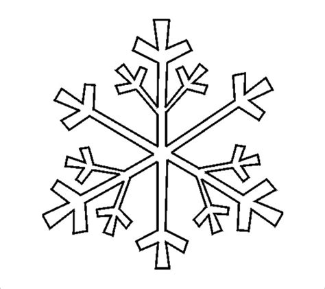 To make snowflakes are ideal christmas crafts for kids and adults alike. 17+ Snowflake Stencil Template - Free Printable Word, PDF ...