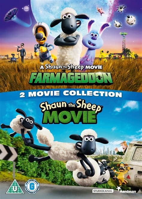 Shaun The Sheep 2 Movie Collection Dvd Free Shipping Over £20