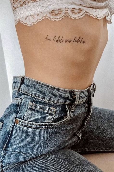 40 Gorgeous Rib Tattoo Ideas And Designs For Women Your Classy Look