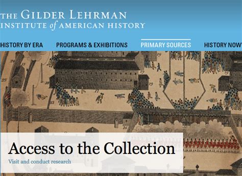 The Gilder Lehrman Institute Of American History American History