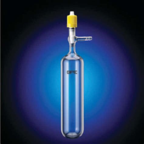 Gpe Scientific J Young Sample Flask Cylindrical With Fine Thread Tap