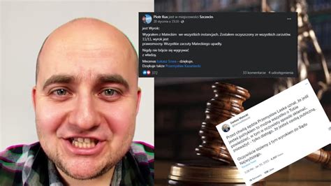 Matecki król prawicowego Internetu przegrał w sądzie z Piotrem Kusem z