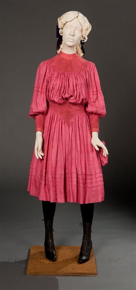 1893 1897 Girls Day Dress By Liberty And Co Silk Fidm Museum