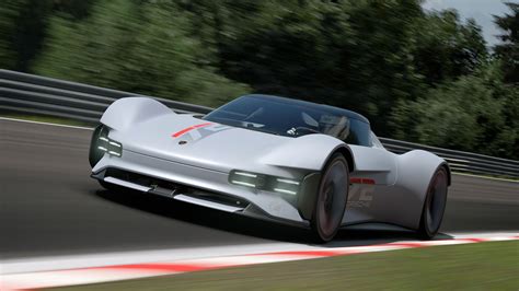 Porsche Vision Gran Turismo Concept Car Body Design