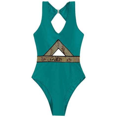 swimwear women s swimsuit hollowed out gold swimsuit slim bikini quick dry sleeveless vest