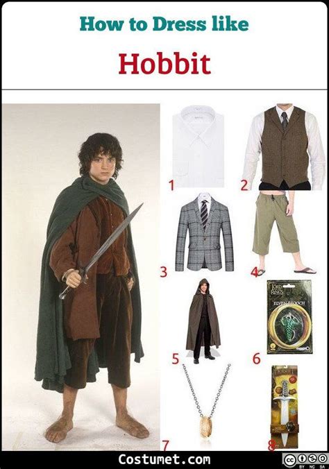 A Hobbit The Lord Of The Rings Costume For Cosplay And Halloween 2023
