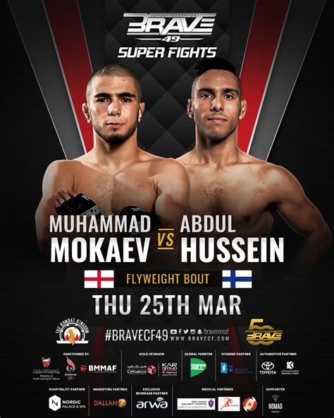 Brave Cf 49 Muhammad Mokaev Takes On Fellow Amateur World Champion Abdul Hussein In Flyweight Debut