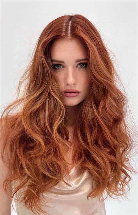 35 Copper Hair Colour Ideas Hairstyles Copper Red Haute