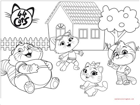 The perfect cat coloring book for ages 3 & up. Coloring book pdf download