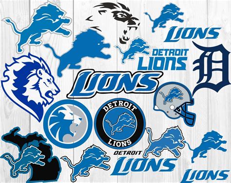 Detroit Lions Svg Detroit Lions Bundle Svg Detroit Lions Etsy