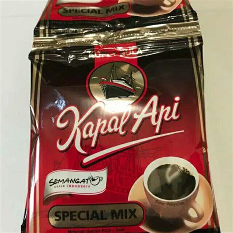 Siapa yang ga tau kopi kapal api?? KOPI KAPAL API SPECIAL MIX 1 RENCENG 10 SACHET 25gr 25 gr ...