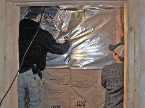 Vapor barriers are designed to prevent wall assemblies from getting wet. Aluminum Foil Vapor Barrier 500' - Superior Saunas