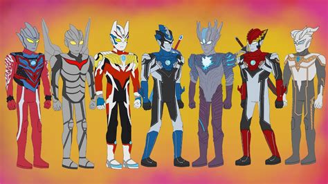 Full Team Semua Ultraman Baru Youtube