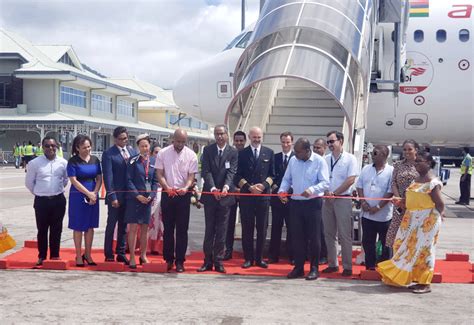 Air Mauritius Arrives Back In The Seychelles Annaaero Air Mauritius