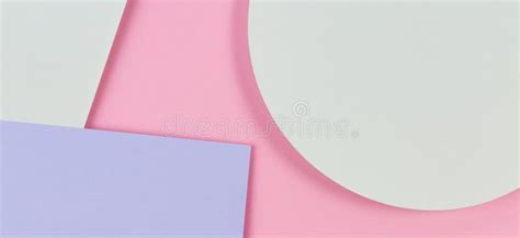 Abstract Colored Paper Texture Background Minimal Geometric Shapes And